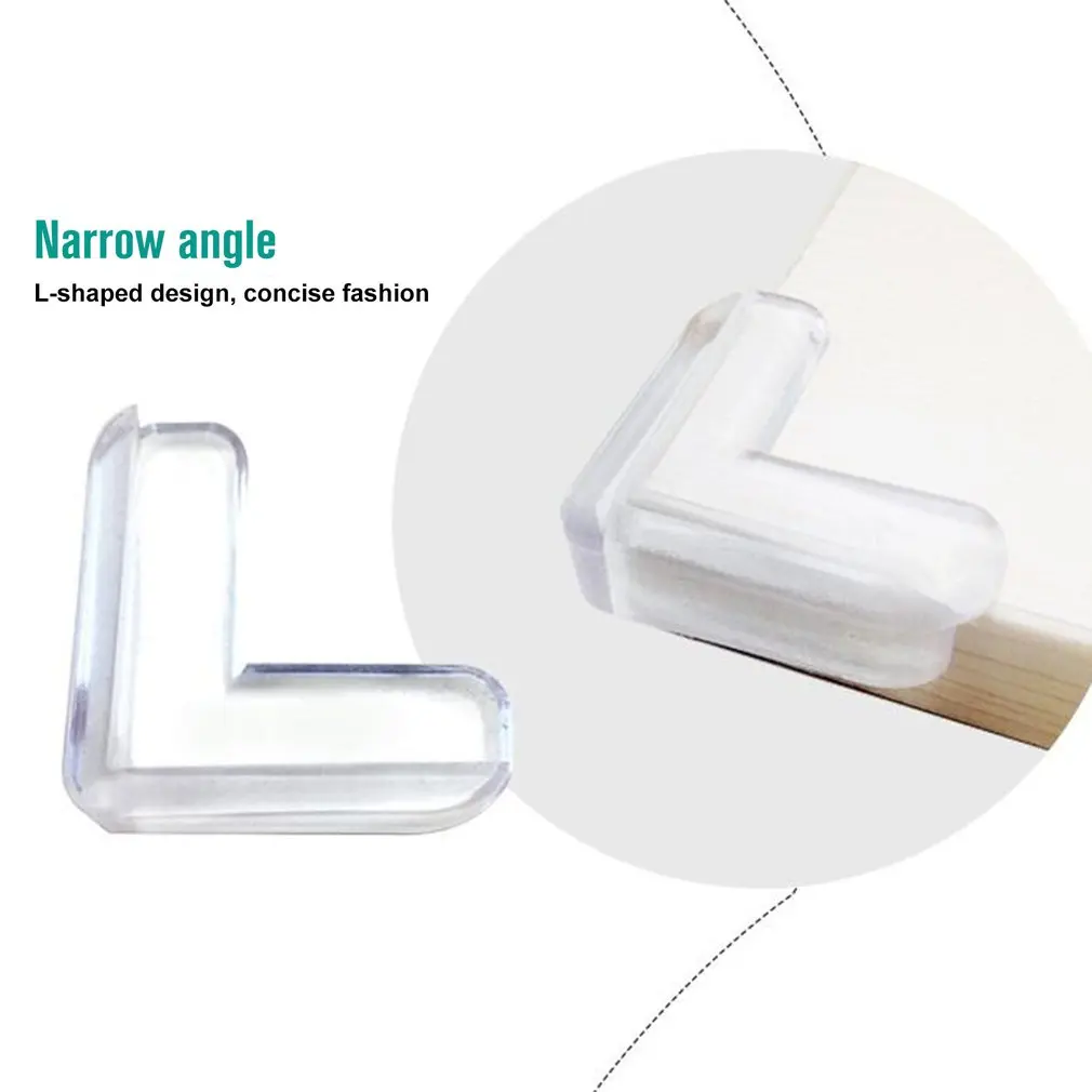 Детский прозрачный угол защиты от столкновений безопасности ребенка правый