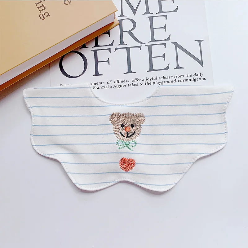 

New Arrival Burp Cloths Cute Muslin Bib Baby Accessories Newborn Bibs Burp Cloths Cotton Infant Scarf Feeding Bib Babero Algodon