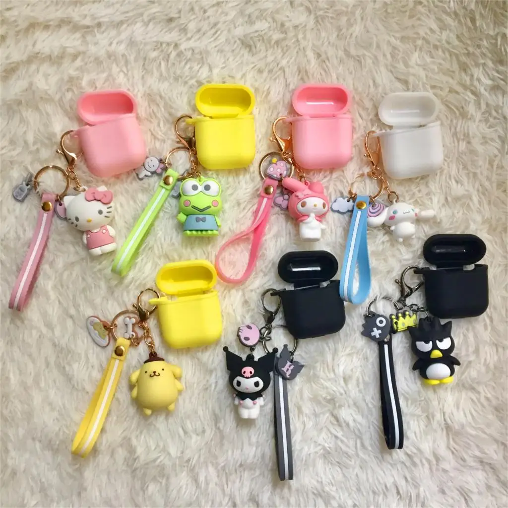 Милый мультфильм для airpods чехол hello kitty Мелодия наушники iPhone Мягкая силиконовая