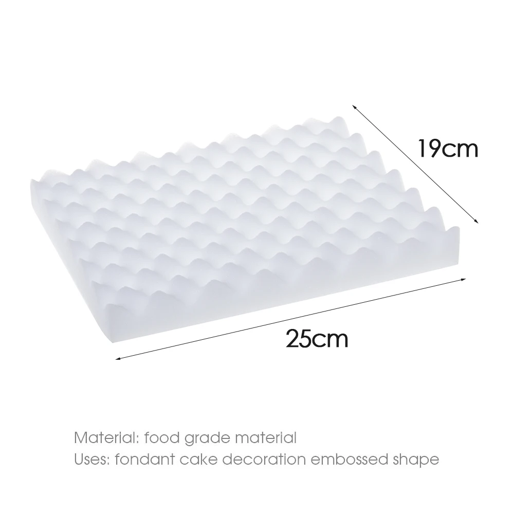 2 шт помадка торт Губка Пена сушка сахар цветок коврик и губка десен паста плесень