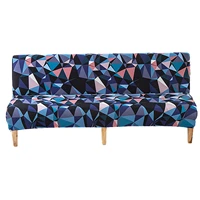 stretch sofa cover no armrest folding printed sofa protector flexible sofa bed cover without armrests home decor not include bed