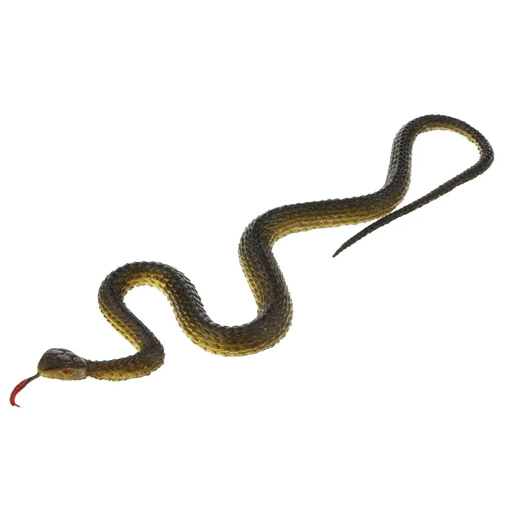 5 шт. игрушечная змея реалистичный резиновый для розыгрышей и Хэллоуина - купить