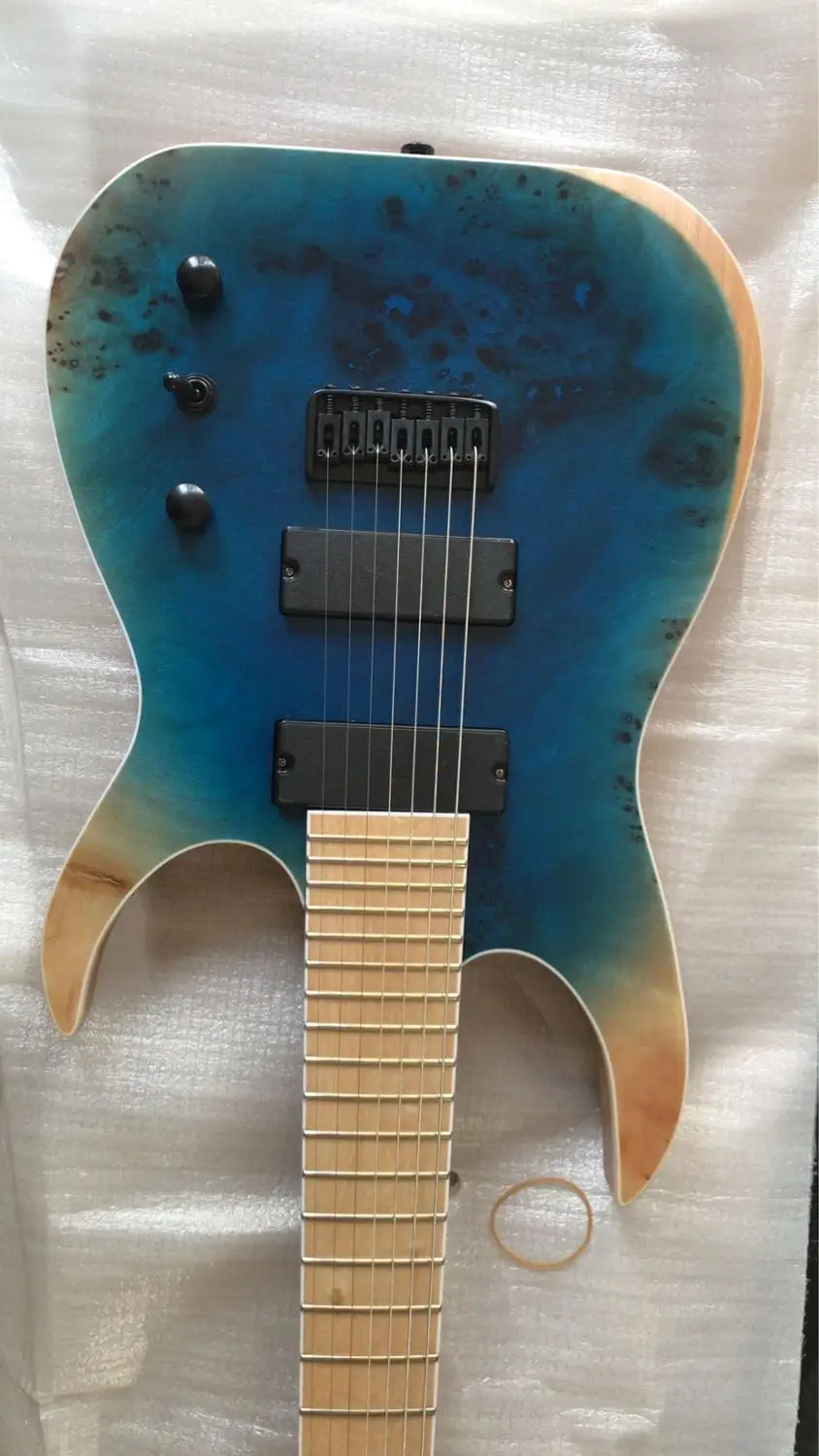 Оптовая продажа гитар Новое поступление 7 струн электрическая гитара цельный