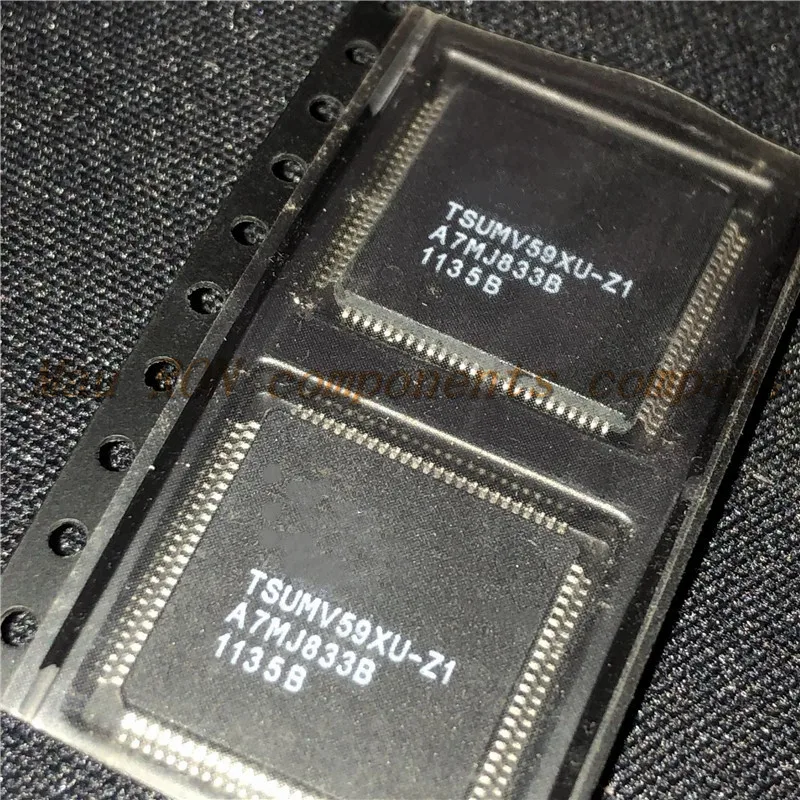 2 шт./лот TSUMV59XU-Z1 TQFP100 (квадратный) чип ЖК-телевизора | Электронные компоненты и