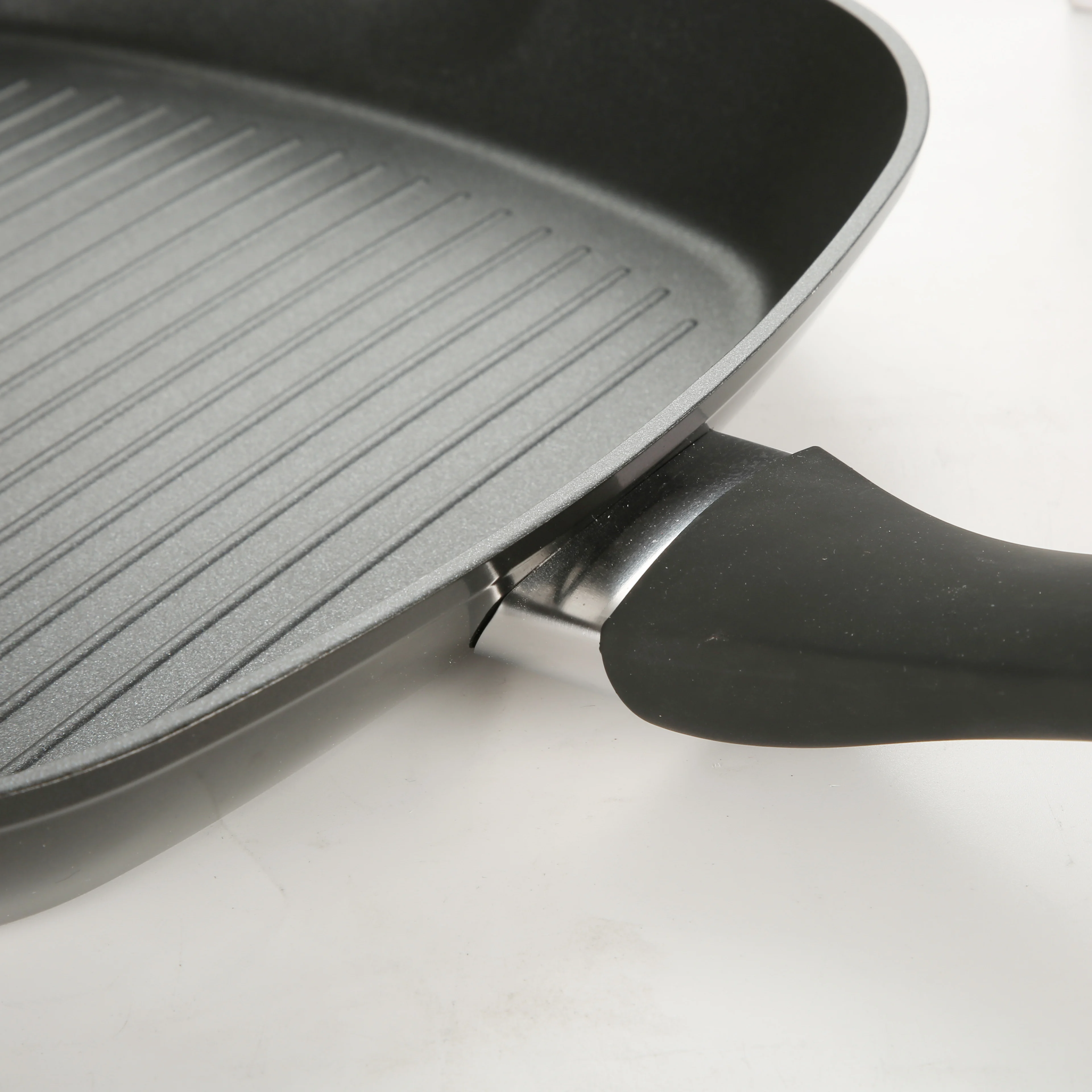 

COOKER KING Nonstick Grill Pan Steak Frying Pan Skillet Kitchen Utensils Suit For All Stove Include Induction No PFOA/Toxic 28CM