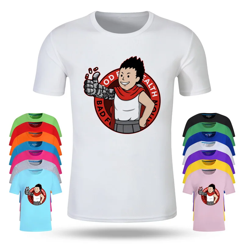 Футболка хлопковая с коротким рукавом для мальчиков и девочек большого размера |