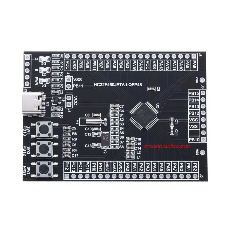 H-C32F460J-E-T-A-L-Q-FP48 Development Evaluation Board M4 512k flash USB CAN