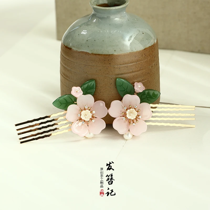 2019 новый волшебный китайский костюм головной убор Hanfu шпильки для волос гребень