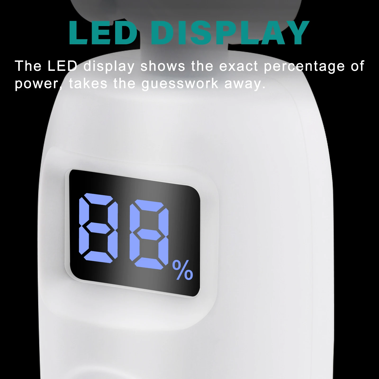 

SPAZEL Portable Fan Cool Fan Hands Free Neck Fan Hanging Rechargeable Mini Sports Fan Adjustable Neck Dual Fan Home Office