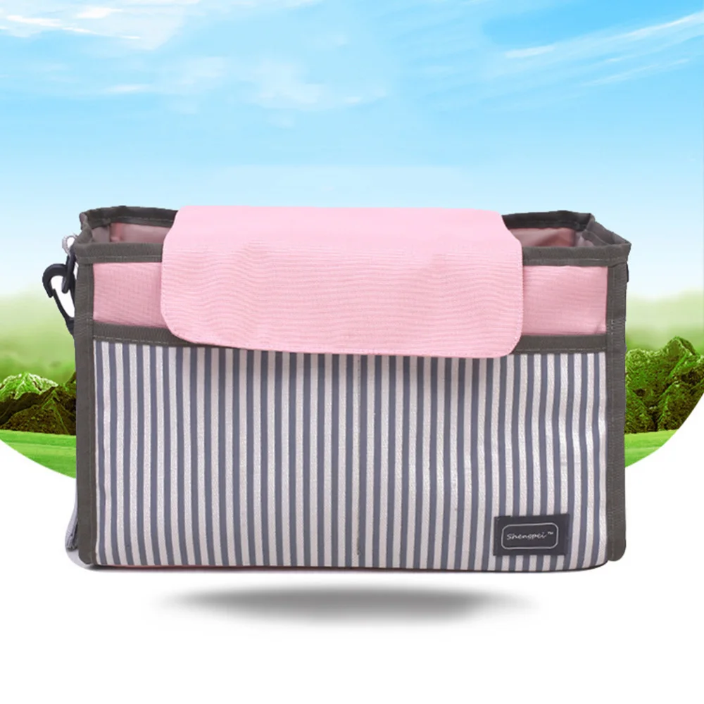 Сумка для детской коляски подвесной органайзер детских подгузников переносной