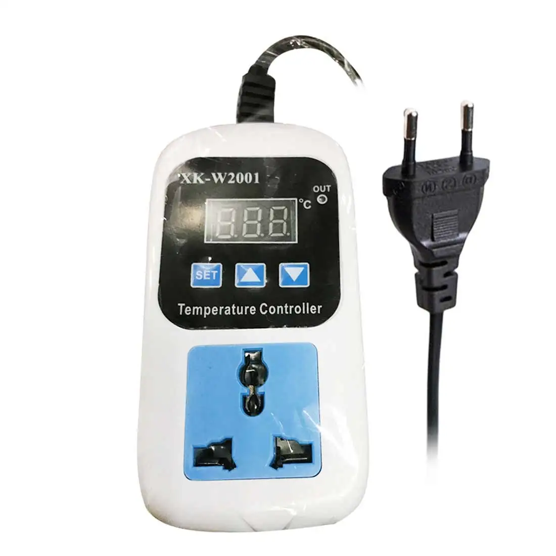 

Digital Multi-function Thermostat Regulator Temperature Controller Microcomputer Socket Outlet -50~110C+NTC Sensor KT3008 KT3009