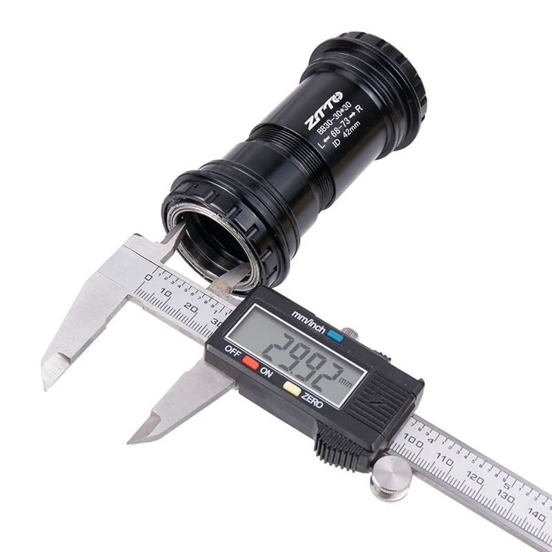 

ZTTO BB30-30 Press-Fit Thread Lock Bottom Bracket 30mm Bicycle Bottom Bracket Aluminum Alloy Bicycle Crankshaft
