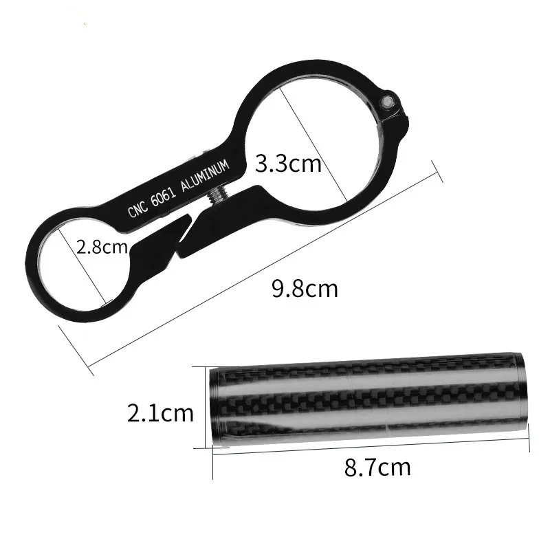 Держатель для велосипедного удлинителя держатель лампы крепления на руль из