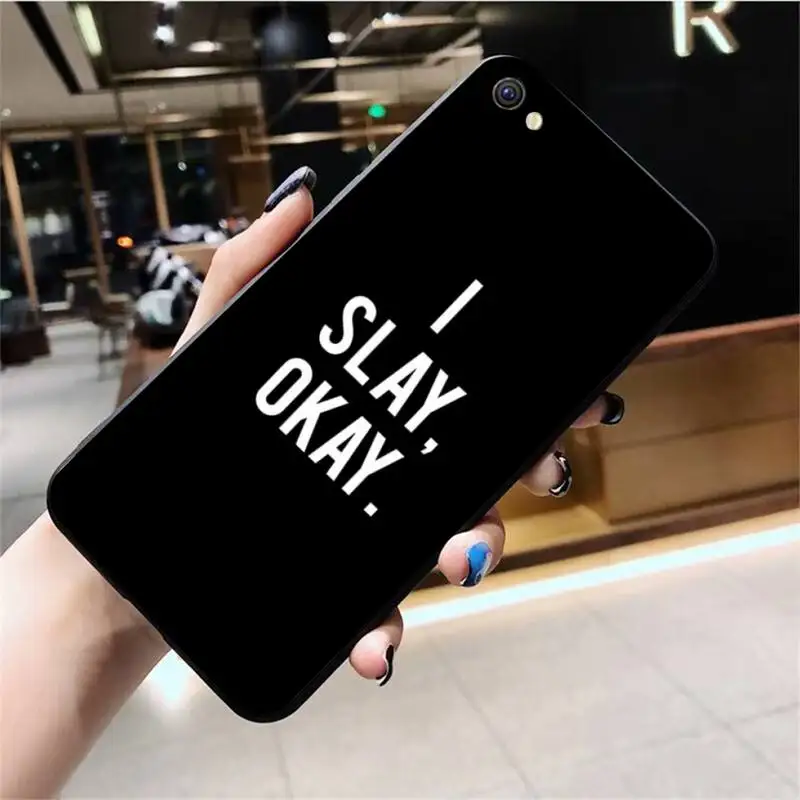 Beyonce I slay чехол для телефона Vivo Y91c Y17 Y51 Y67 Y55 Y93 Y81S Y19 V17 vivo s5|Бамперы| |