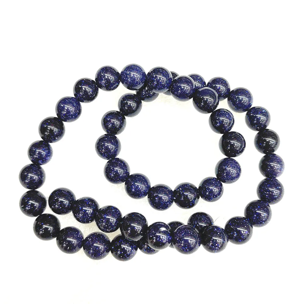 Бусины россыпью из натурального синего камня полусиние бусины 4-12 мм аксессуары