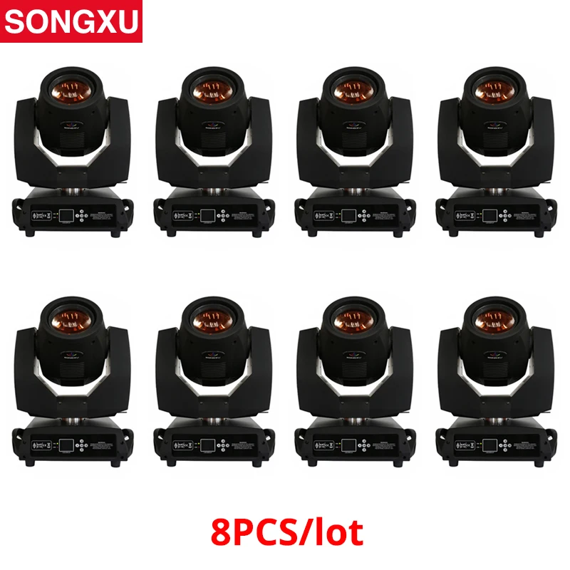 Подвижный прожектор Lyre 8 шт./лот 230 Вт 7R с подвижным лучом для диджеев клубов