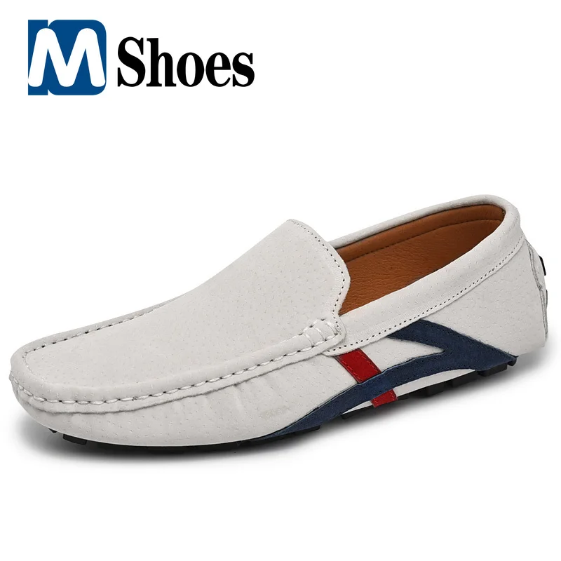 

Comfortable Men's Shoes Breathable Genuine Leather Casual Shoes Mens Flat Loafers Moccasins Designer Shoes Men Zapatos De Hombre