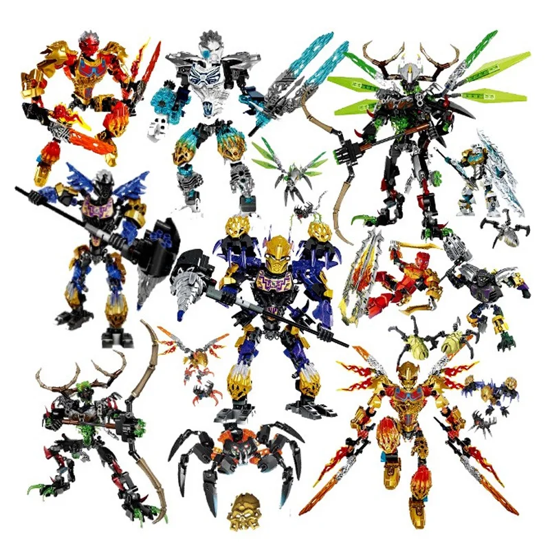 

2021 New Bionicle Mask Of Light Bionicle Lewa Jungle Keeper Of The Grove Building Block Compatible With Bionicle Model Toys