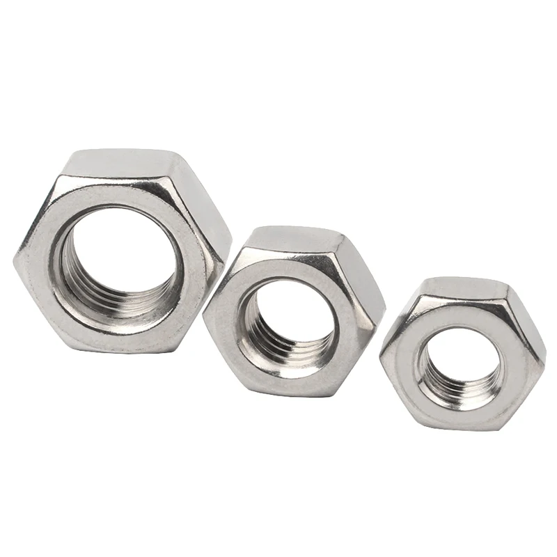 Шестигранная гайка SUS 316 из нержавеющей стали шестигранная DIN934 A4 80 M14 M16 M18 M20|hex nut|m14