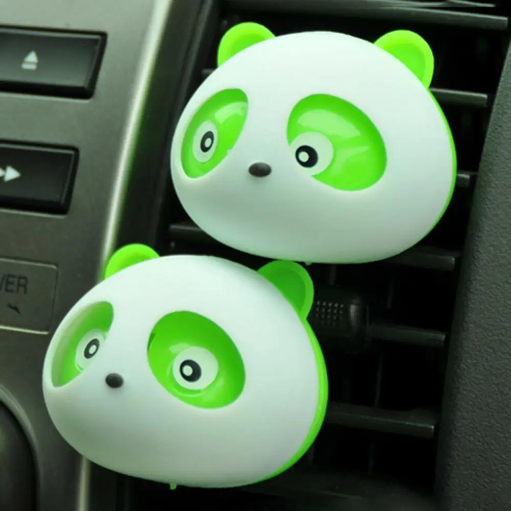 2 шт. прекрасный панда автомобиль вентиляционное отверстие аромат духи клип