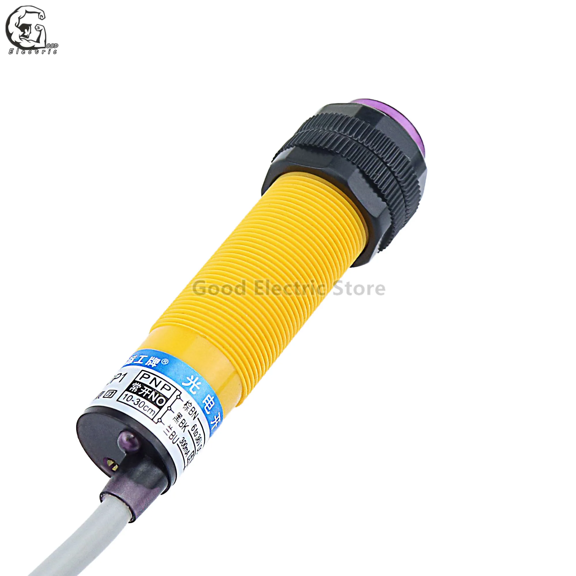 Фотоэлектрический переключатель с регулируемым рассеянным отражением 1