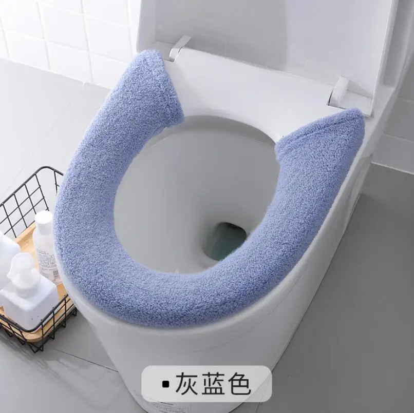 Унитаз шайба для домашнего украшения ванной комнаты|Чехлы на сиденья унитаза| |