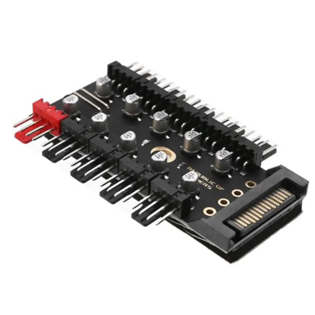 ПК 1 до 10 4Pin вентиляторы охлаждения концентратор сплиттер кабель 12V ШИМ