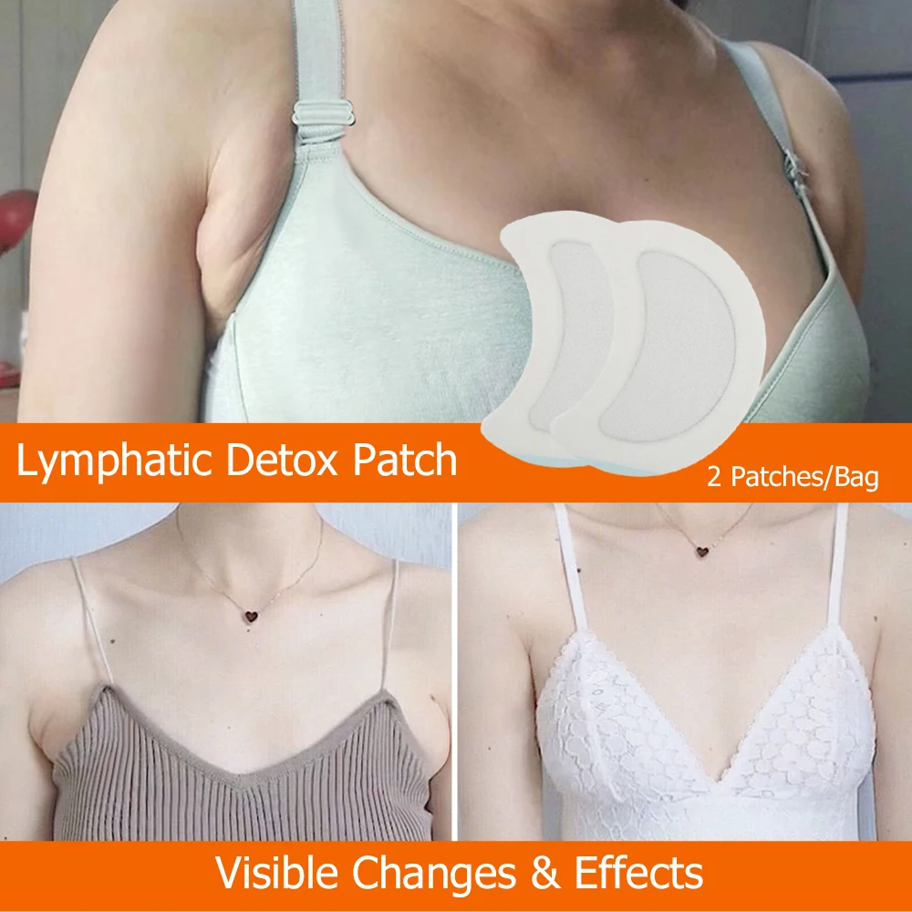

10pcs Herbal Lymph Clearing Patch Care Para-Mammary Elimination Patch Lymph Patch Cream Neck Nodule Groin Dredge Breast Patch