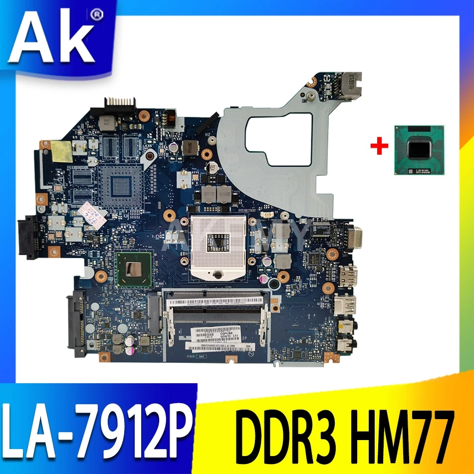Для ACER Aspire E1-571G V3-571G V3-571 NV56R Q5WVH LA-7912P Материнская плата ноутбука Mainboard DDR3 Поддержка