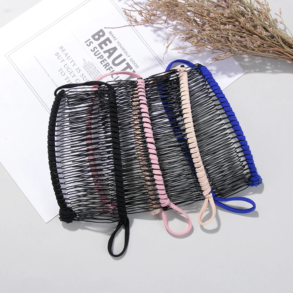 1 шт. Винтаж заколка для волос в форме банана ленивые волосы расческой Для женщин