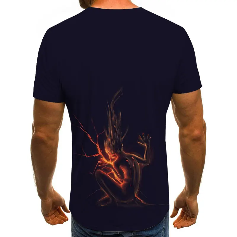 

Summer short sleeve 2021 new graphics t-shirt men's T-shirt 3D fashion casual top o-neck boys' clothing