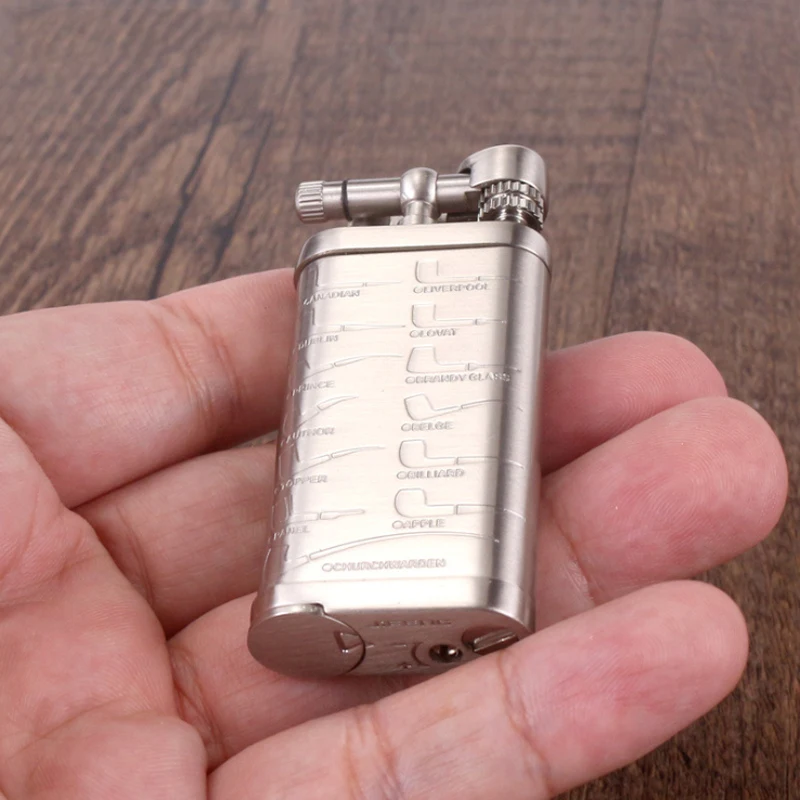 Прямая поставка крутая Бутановая Зажигалка гаджеты для мужчин винтажные