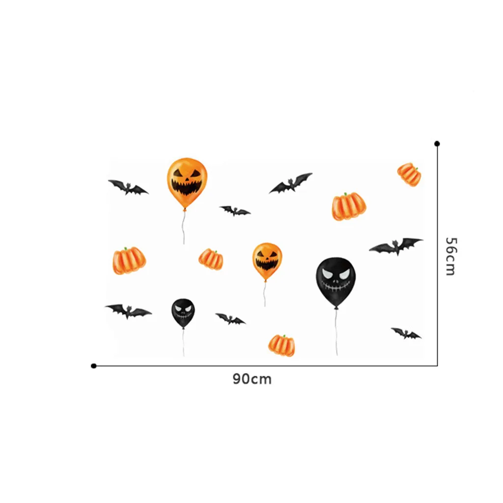 Хэллоуин тема обои различных призраков летучих мышей тыквы хэллоуин гостиной