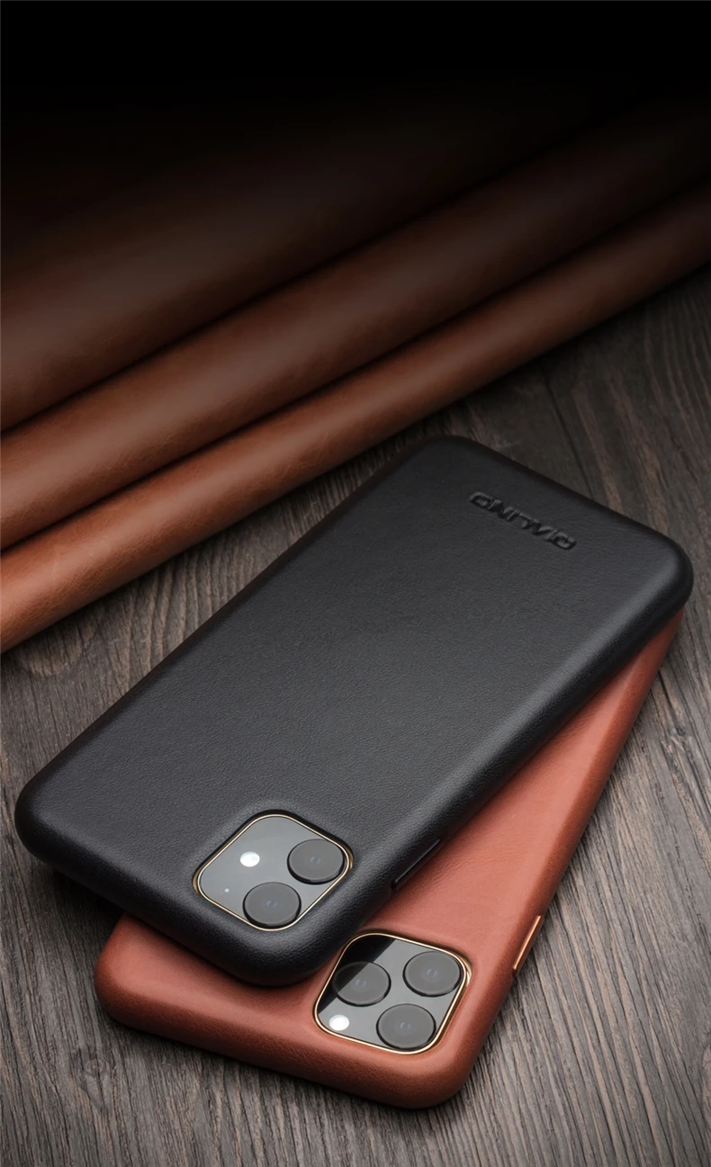 3 цвета настоящая коровья кожа задняя крышка для iPhone 11 Pro Max 5,8 6,1 6,5 полное зерно кожаный чехол металлическая кнопка Натуральная Воловья кожа