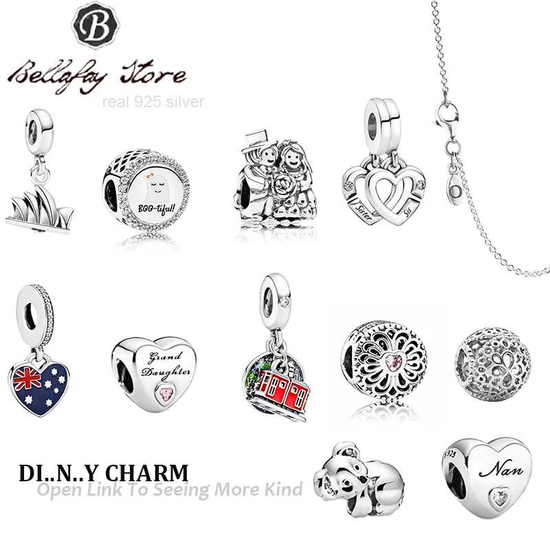 

Шарм-бусина из серебра 925 пробы для браслета