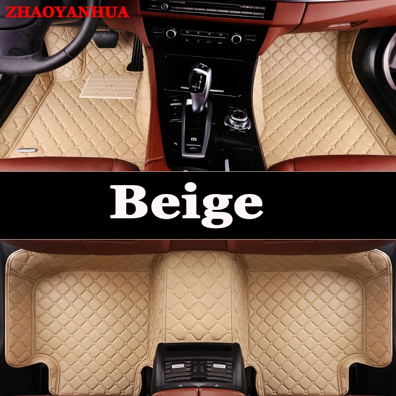 ZHAOYANHUA автомобильные коврики чехол для Peugeot 206 207 308sw 3008 4008 508 rcz 6D водонепроницаемый