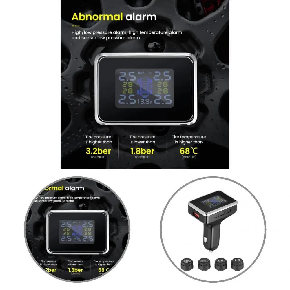 

Высокоточный прочный автомобильный беспроводной датчик давления в шинах TPMS для автомобиля
