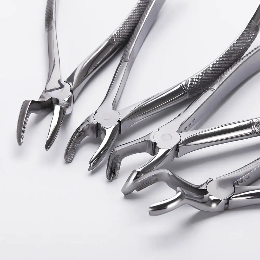 10Pcs/Set Dental Extraction Plier Forceps kit for Adult, 7pcs/set Surgical Teeth Extraction Forcep for Children