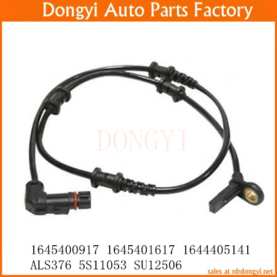 

ABS Sensor Wheel Speed Sensor OE No. 1645400917 1645401617 1644405141 ALS376 5S11053 SU12506