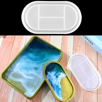 diy plateau rolling tray mold oval moldes de silicona formy silikonowe stampi per resina silicone molds for epoxy resin crafts