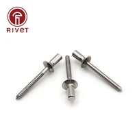 m4 20pcs gb 12616 stainless steel countersunk rivets closed end blind rivet sealed hollow rivets blind rivets