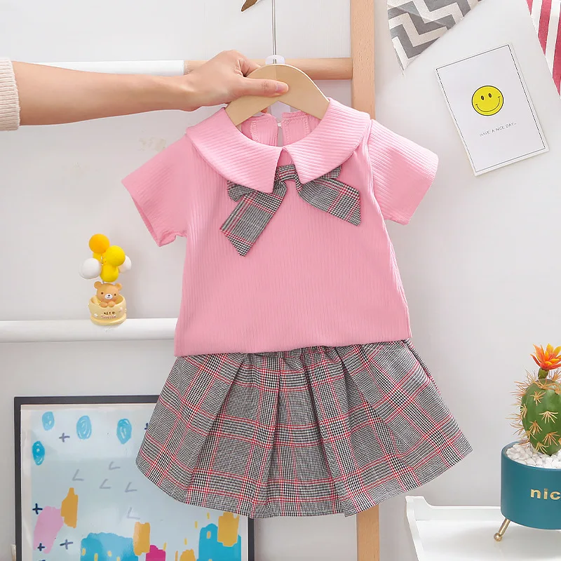 Комплекты одежды для новорожденных летние хлопковые шорты одежда девочек наряды