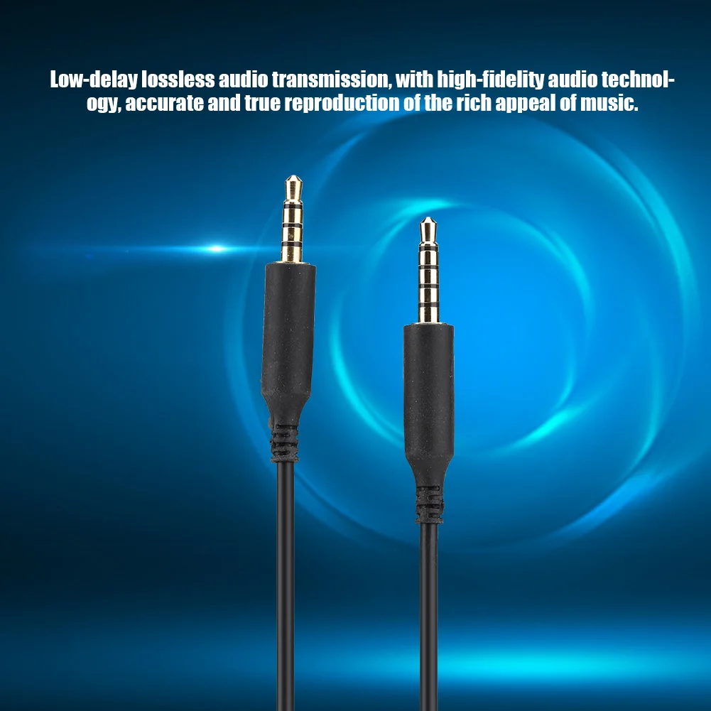 Male To Audio Cable For Logitech Astro A10 A40 A30 A50 Head-Mounted Gaming Headset TPE Sound Quality 3.5mm Plug 2M/6.56ft | Электроника