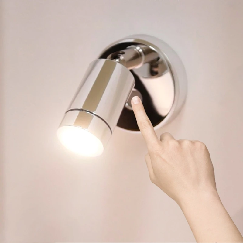 

J60F 10-30V Portable LED Light Living Room Reading Light with Switch Camping Lamp