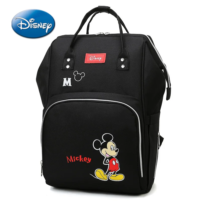 

New Disney cartoon Mickey woman backpack fashion mommy bag large-capacity backpack milk bottle insulation ready-to-produce bag