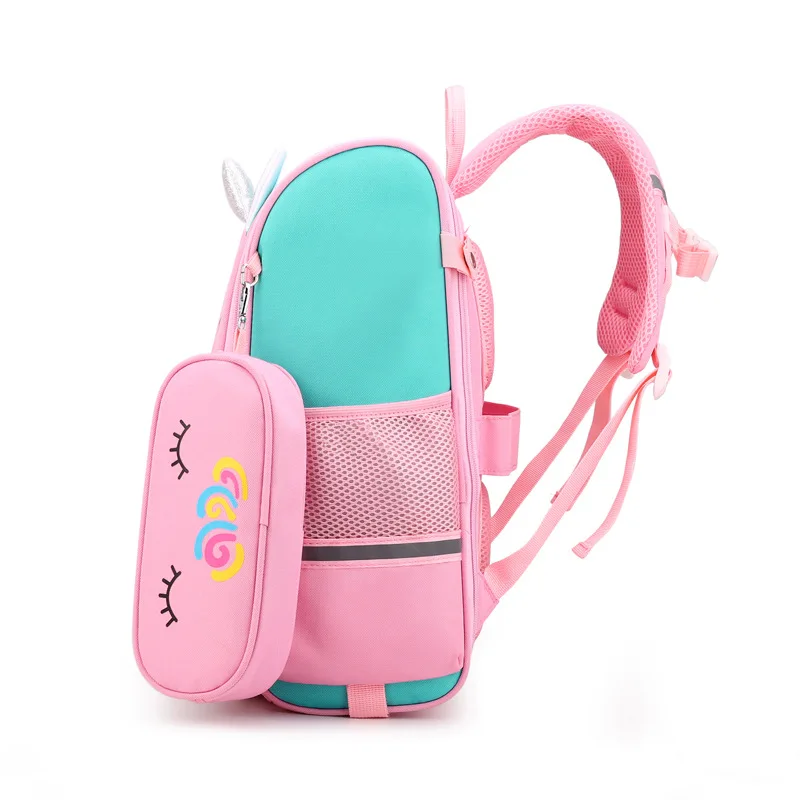 Girls' School Backpack 1 Grade Children School Bags for girls Mochila Unicorn Backpack Kids Book Bag Princess Primary Schoolbags