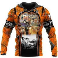 tessffel deer hunter animal hunting camo tattoo streetwear 3dprint menwomen harajuku pullover autumn long sleeve zip hoodies 10