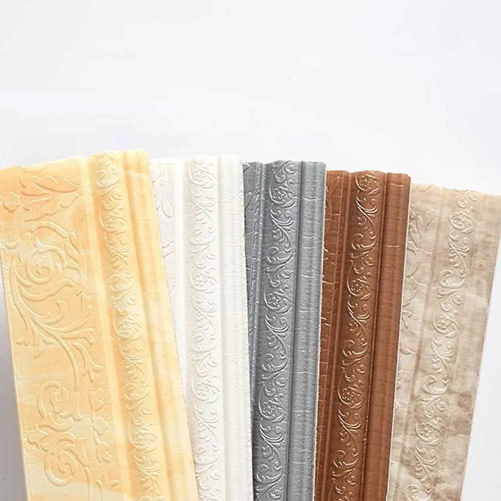 Самоклеящаяся 3D наклейка плинтус рамка для ног настенная фон Декор s линии ТВ