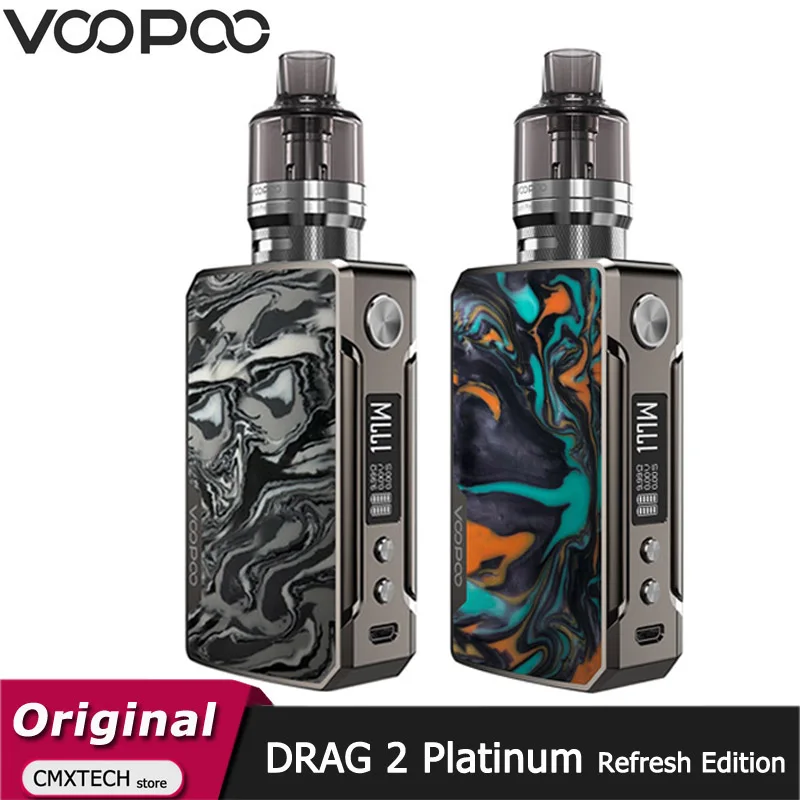 VOOPOO перетащите 2 комплект из платины обновления Edition 177 Вт коробка мод электронная
