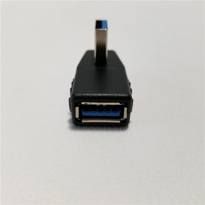 90 градусов правый угол направления USB 3 0 тип A штекер к гнезду m/f разъем адаптера |